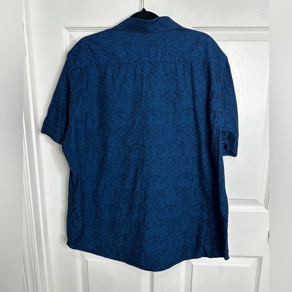 Robert Graham Men's Short Sleeve Shirt Button Up Sz 2XL Classic fit - Picture 2 of 9